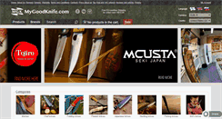 Desktop Screenshot of mygoodknife.com